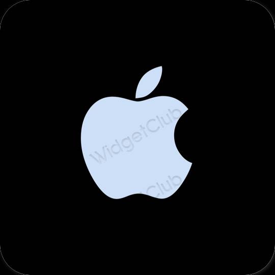 Ikon apl Apple Store Estetik