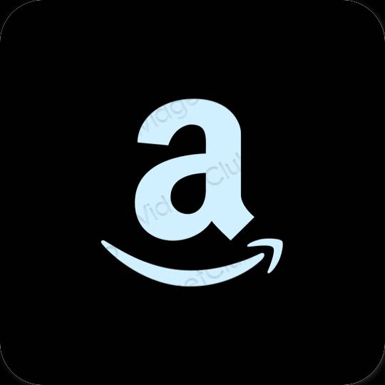 Esthetische Amazon app-pictogrammen