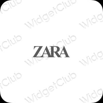 Icônes d'application ZARA esthétiques