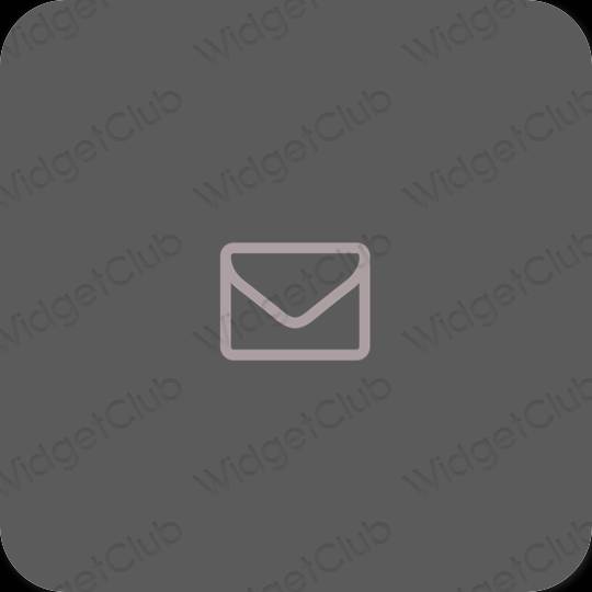Esteetiline hall Mail rakenduste ikoonid