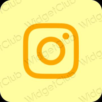 Biểu tượng ứng dụng Instagram thẩm mỹ