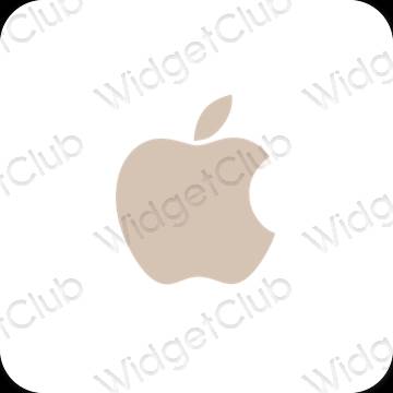 Esthetische Apple Store app-pictogrammen