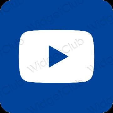 Ästhetische Youtube App-Symbole