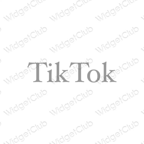 جمالية TikTok أيقونات التطبيقات