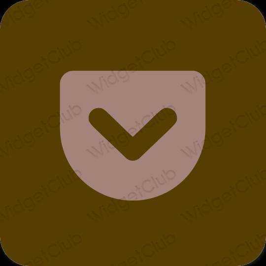 Естетични Pocket икони на приложения