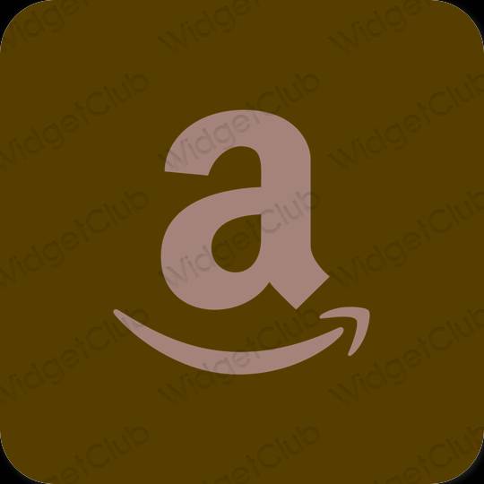 Icônes d'application Amazon esthétiques