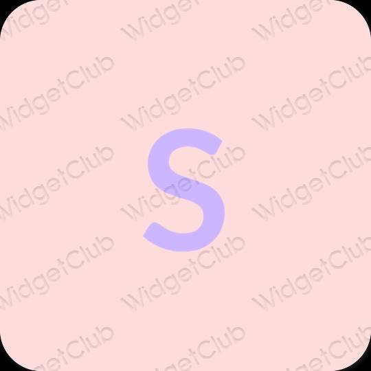 Estético rosa SHEIN iconos de aplicaciones