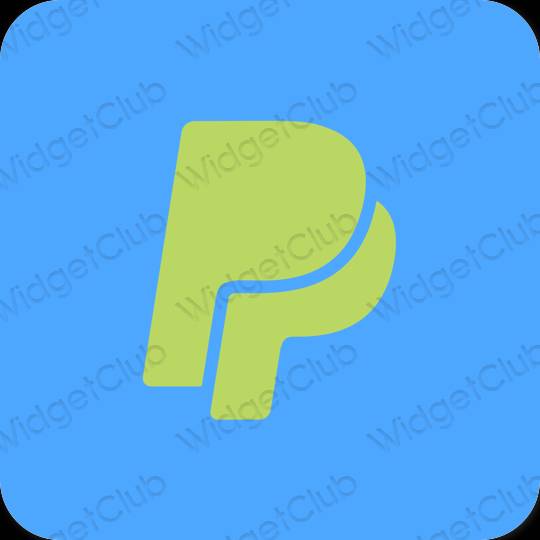 אֶסתֵטִי סָגוֹל Paypal סמלי אפליקציה