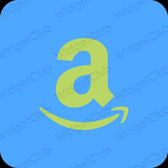 Estetisk lila Amazon app ikoner