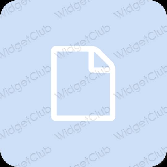 Æstetiske LIPS app-ikoner