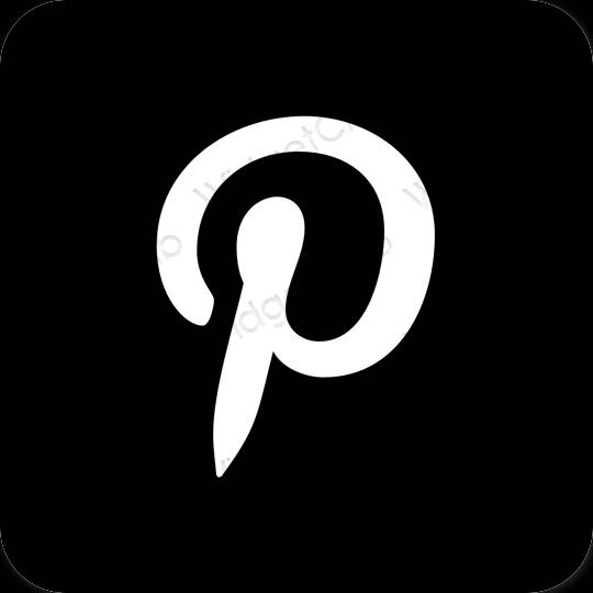 Естетични Pinterest икони на приложения