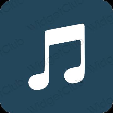 រូបតំណាងកម្មវិធី Apple Music សោភ័ណភាព