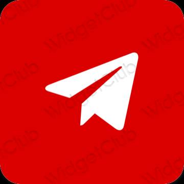 រូបតំណាងកម្មវិធី Telegram សោភ័ណភាព