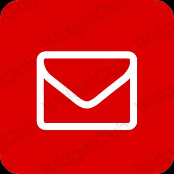 نمادهای برنامه زیباشناسی Mail