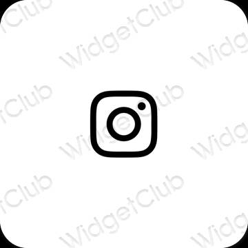 Esthetische Instagram app-pictogrammen