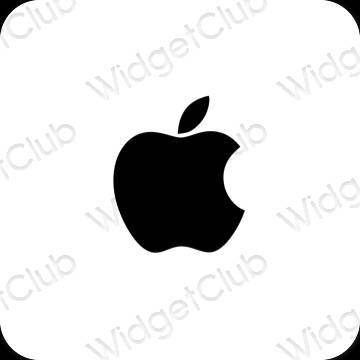 Esthetische Apple Store app-pictogrammen