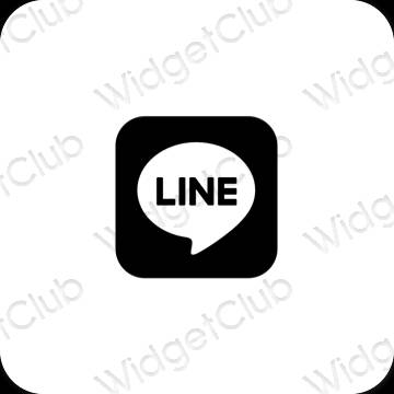 جمالية LINE أيقونات التطبيقات