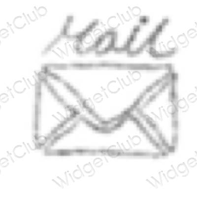 جمالية Mail أيقونات التطبيقات