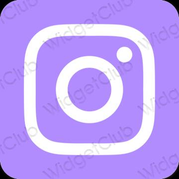 Esthetische Instagram app-pictogrammen
