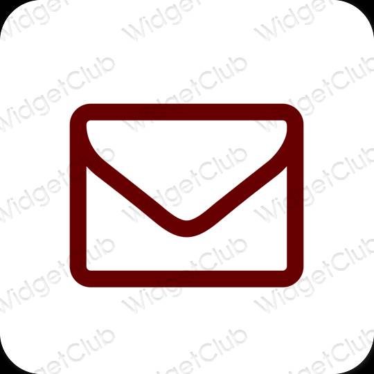 Esthetische Mail app-pictogrammen