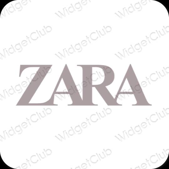 Aesthetic ZARA app icons