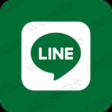 Αισθητικά LINE εικονίδια εφαρμογής