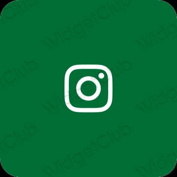 Estetické ikony aplikací Instagram