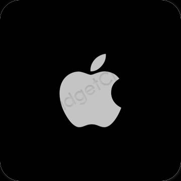 ესთეტიკური Apple Store აპლიკაციის ხატები