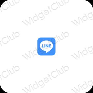 Естетични LINE икони на приложения