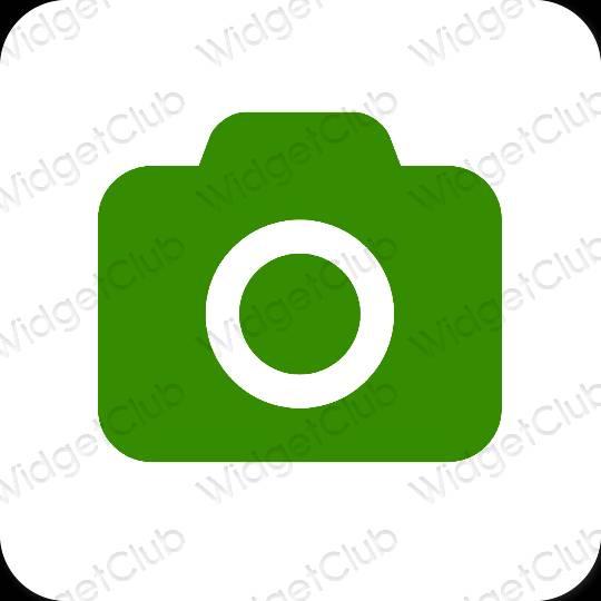 نمادهای برنامه زیباشناسی Camera