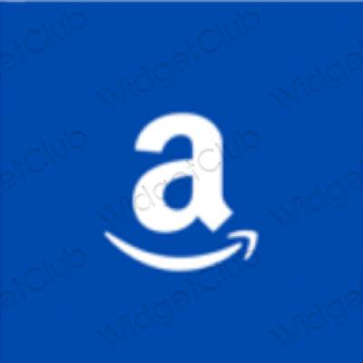 Estetski ljubičasta Amazon ikone aplikacija