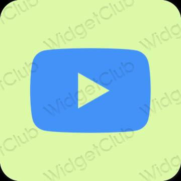 نمادهای برنامه زیباشناسی Youtube