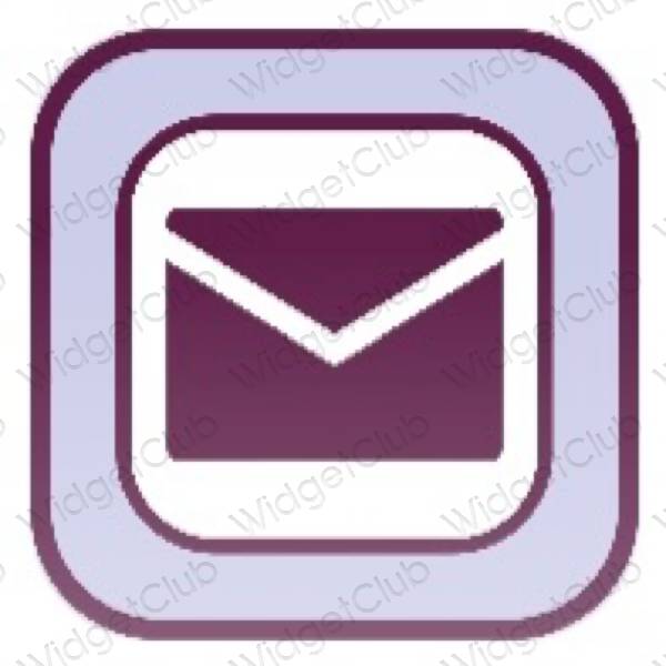 Ästhetische Mail App-Symbole