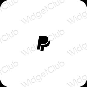Estetyczne Paypal ikony aplikacji