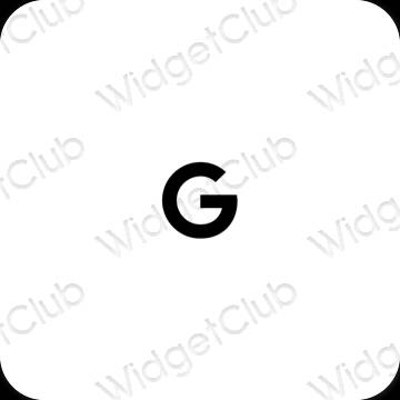 Esthetische Google app-pictogrammen