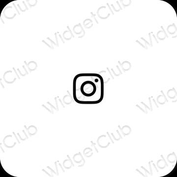 Biểu tượng ứng dụng Instagram thẩm mỹ