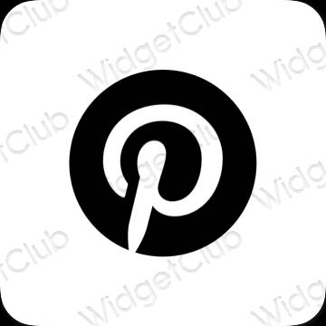 រូបតំណាងកម្មវិធី Pinterest សោភ័ណភាព