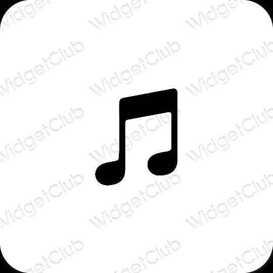 Icônes d'application Apple Music esthétiques