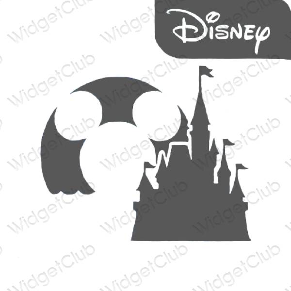 Aesthetic Disney app icons