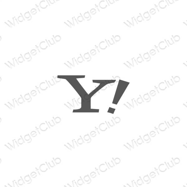 نمادهای برنامه زیباشناسی Yahoo!
