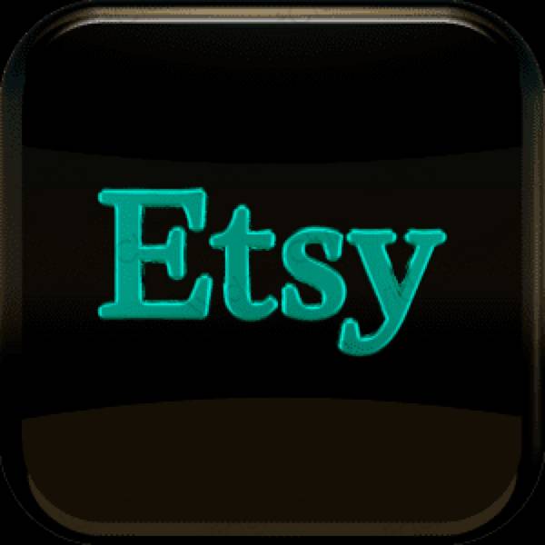 미적 Etsy 앱 아이콘