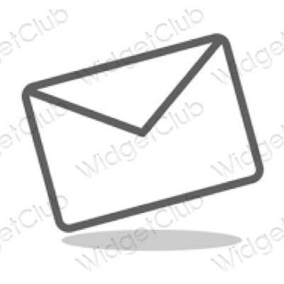 Esthetische Mail app-pictogrammen