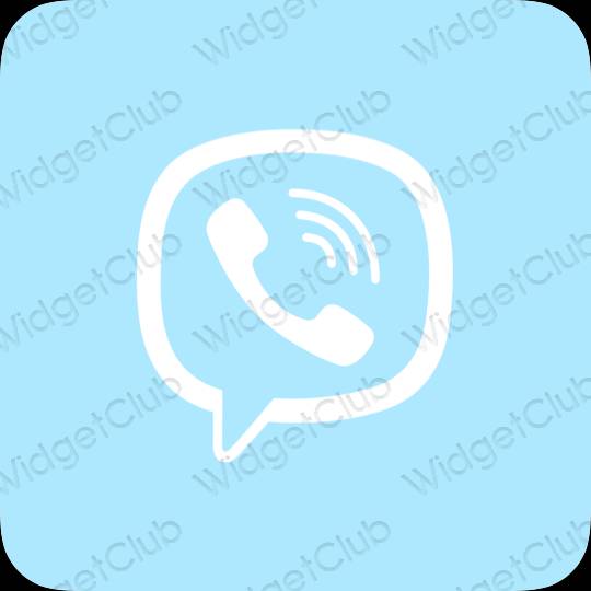 Ikon apl Viber Estetik