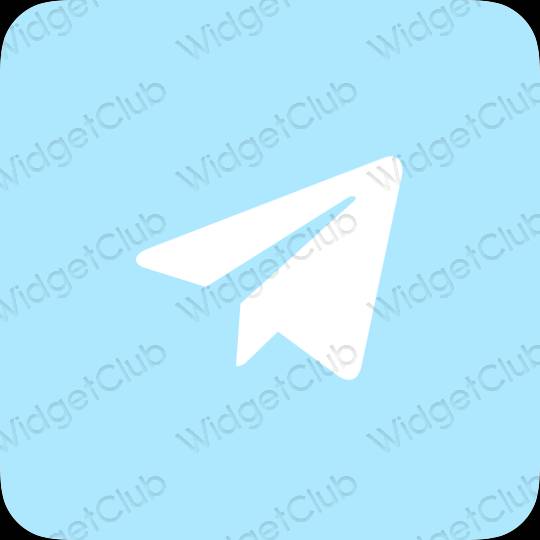 Esteettiset Telegram sovelluskuvakkeet