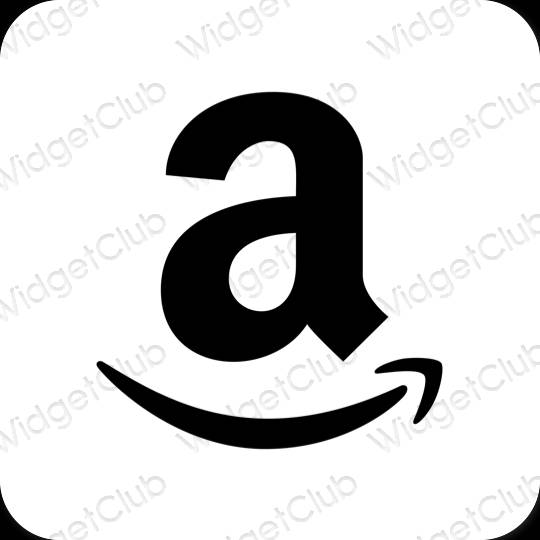 Æstetiske Amazon app-ikoner