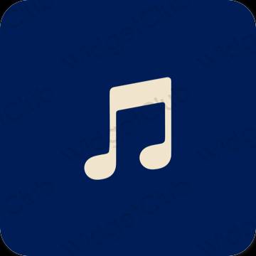 Icônes d'application Apple Music esthétiques