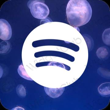 جمالية Spotify أيقونات التطبيقات