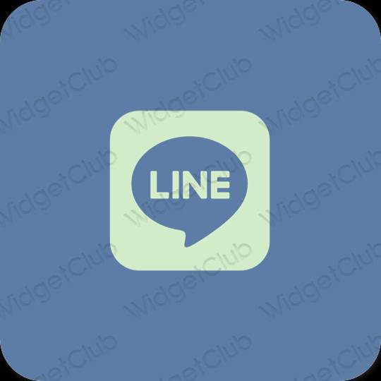 نمادهای برنامه زیباشناسی LINE