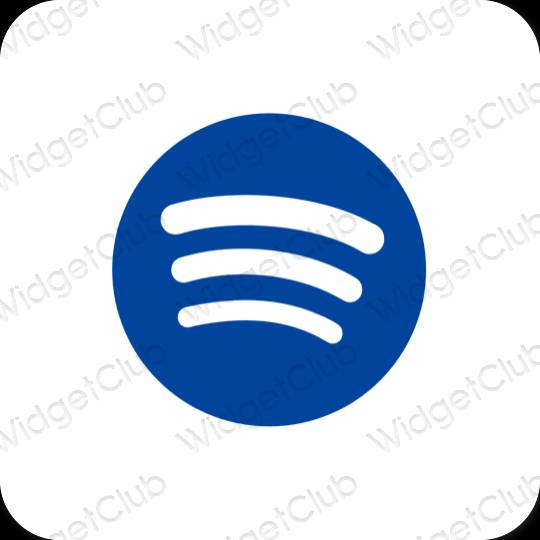 Icônes d'application Spotify esthétiques