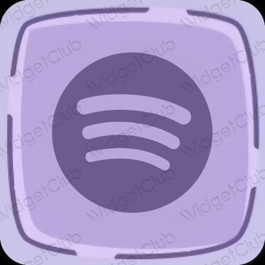 Αισθητικά Spotify εικονίδια εφαρμογής